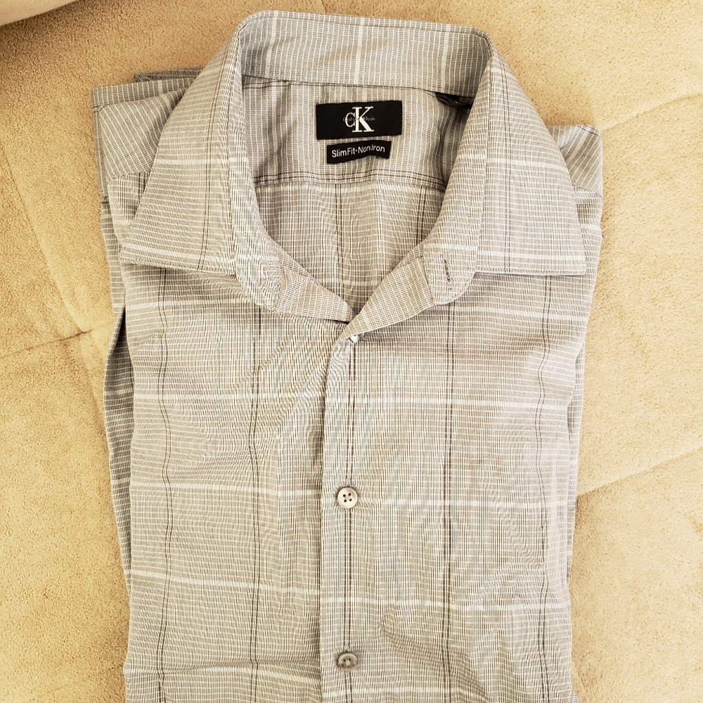Calvin Klein Slim Fit Long Sleeve Shirt